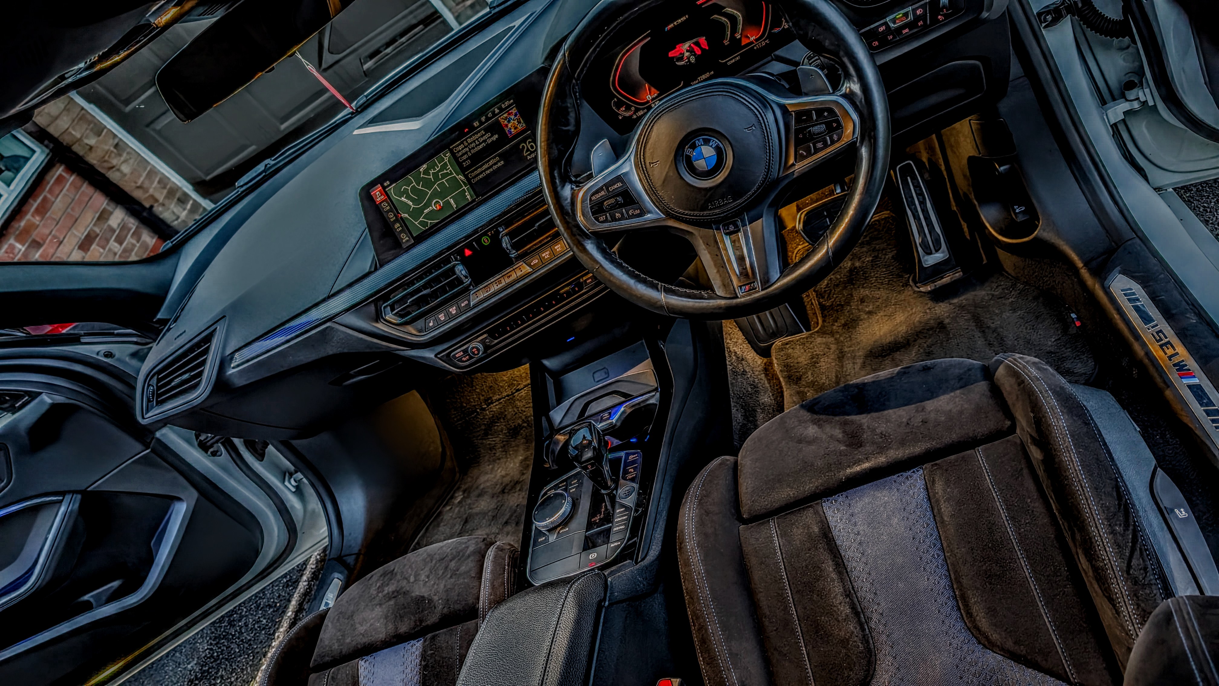 Interior detailing — vacuuming and deep clean of a car cabin